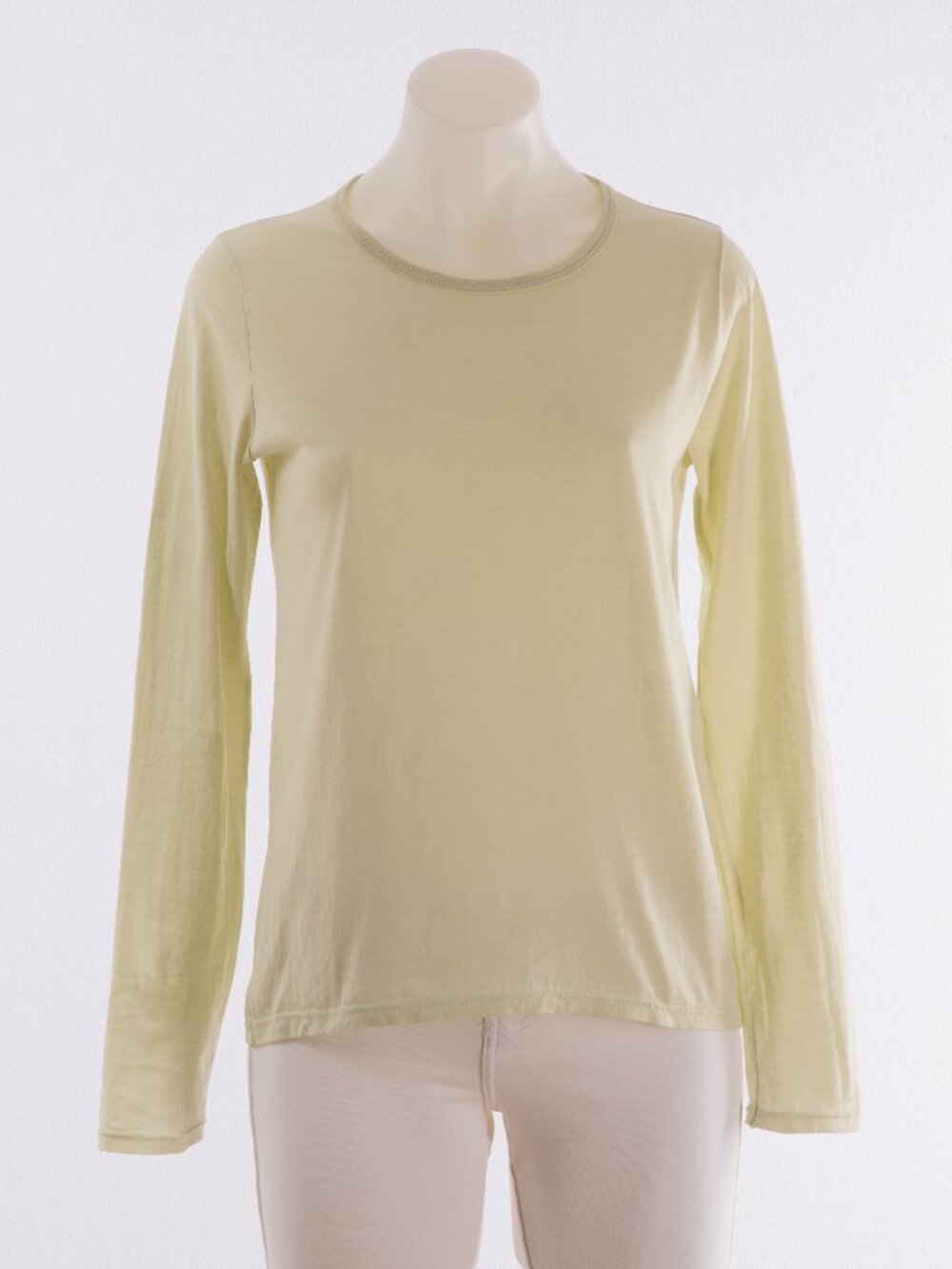 TSE Light Sage Long Sleeve Top Size US 2